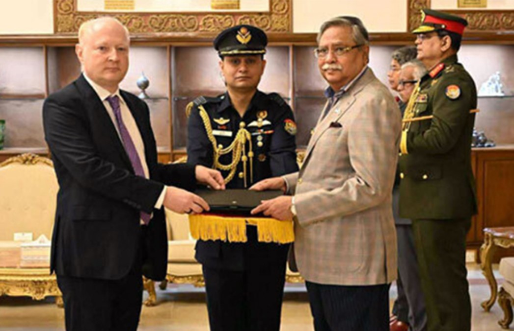 বাংলাদেশে জার্মানির নতুন রাষ্ট্রদূত ড. রুডিগার লোটজের দায়িত্ব গ্রহণ